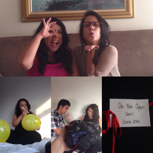 Full of laughter. Nanath is on the upper pic posing with me.